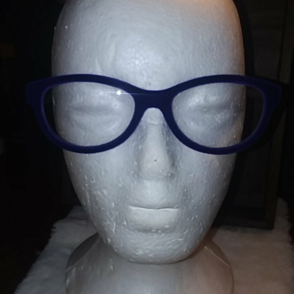 Red & Blue Velvet Reading glasses - Picture 8 of 11